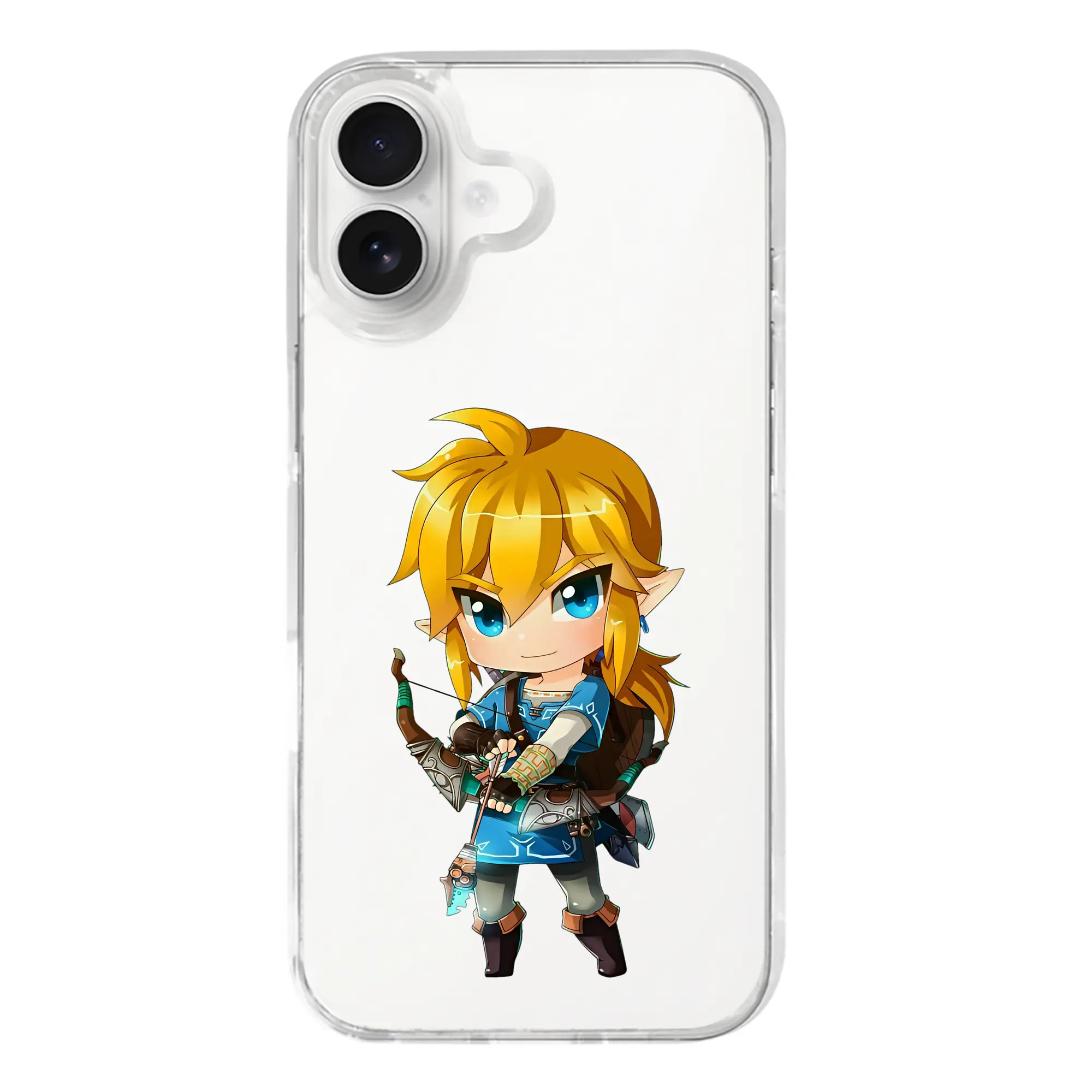 ゼルダの伝説 グッズ,リンク - iPhone 17シリーズ 透明スマホケース – 薄型・耐衝撃・精密フィット保護カバー